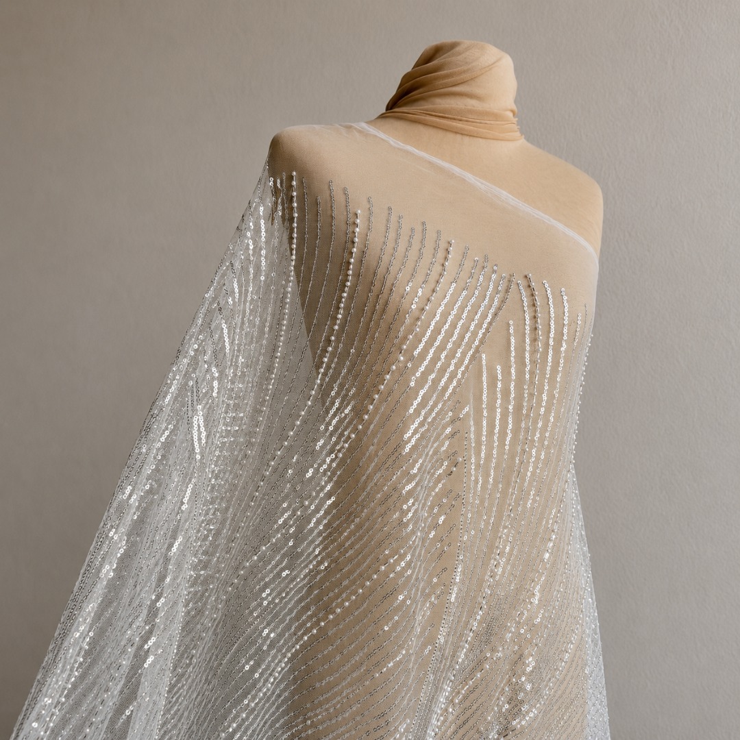 Tul bordado vestidos de novia bride